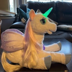 Black Friday SALE FurReal Friends STARLILY Magical Unicorn Toy Light-up Horn